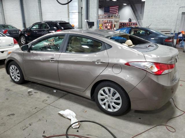 5NPDH4AE6CH115835 - 2012 HYUNDAI ELANTRA GLS TAN photo 2