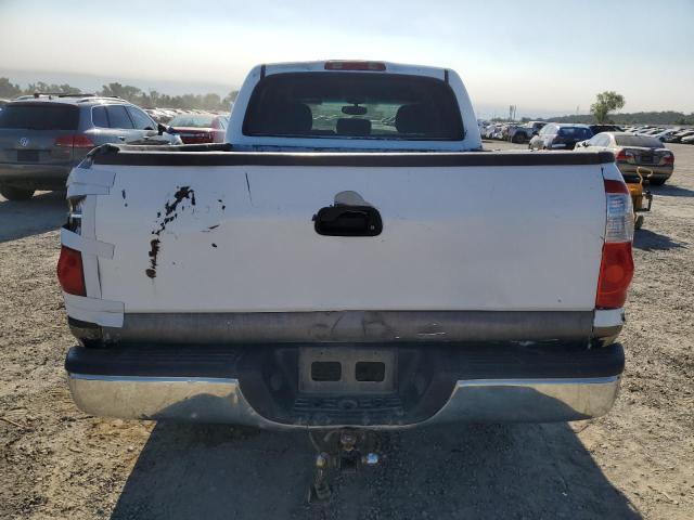 5TBET34104S441270 - 2004 TOYOTA TUNDRA DOUBLE CAB SR5 WHITE photo 6