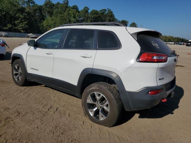 1C4PJMBS3FW740522 - 2015 JEEP CHEROKEE TRAILHAWK WHITE photo 2