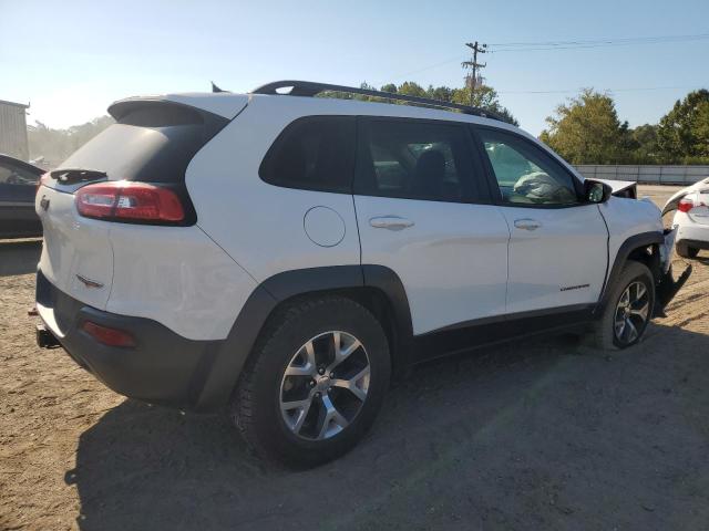 1C4PJMBS3FW740522 - 2015 JEEP CHEROKEE TRAILHAWK WHITE photo 3