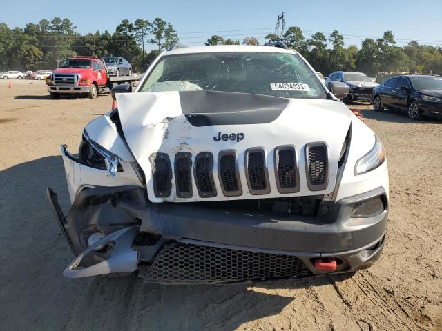 1C4PJMBS3FW740522 - 2015 JEEP CHEROKEE TRAILHAWK WHITE photo 5