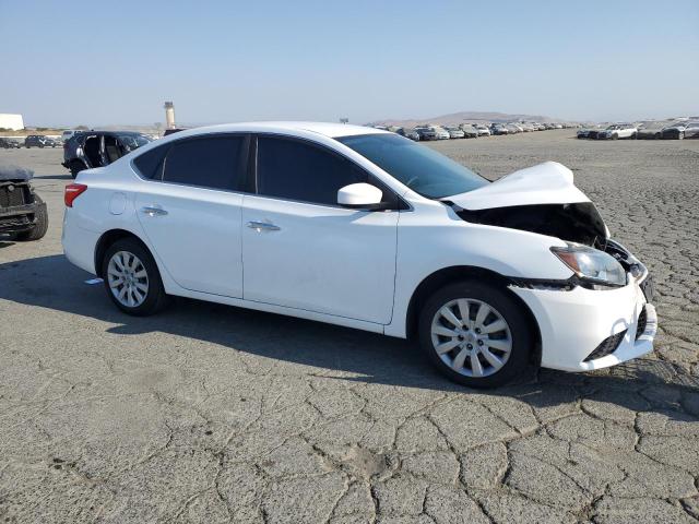 3N1AB7AP5JY292080 - 2018 NISSAN SENTRA S Beyaz fotoğraf 4