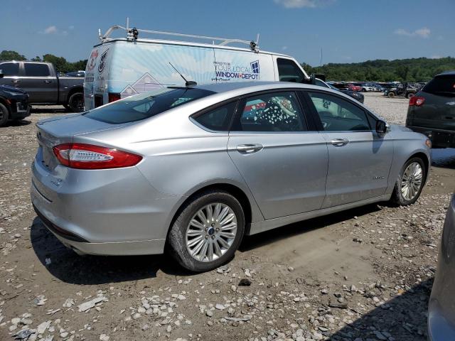 3FA6P0LU0FR235534 - 2015 FORD FUSION SE HYBRID SILVER photo 3