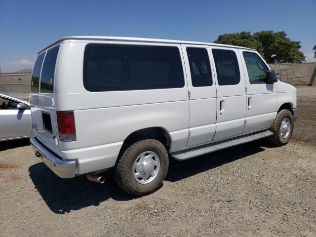 1FDNE31L98DB03287 - 2008 FORD ECONOLINE E350 SUPER DUTY WAGON WHITE photo 3