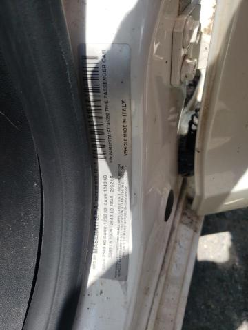 ZAM57RTA1F1146092 - 2015 MASERATI GHIBLI S 白色 照片 12