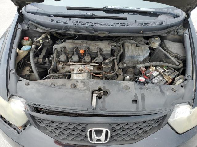 2HGFG1B95AH527344 - 2010 HONDA CIVIC EXL BLACK photo 11