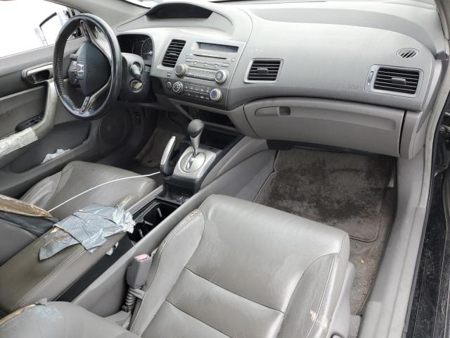 2HGFG1B95AH527344 - 2010 HONDA CIVIC EXL BLACK photo 8