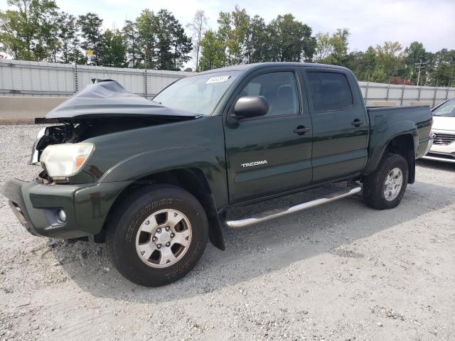 5TFJU4GN8CX016606 - 2012 TOYOTA TACOMA DOUBLE CAB PRERUNNER GREEN photo 1