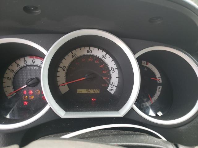 5TFJU4GN8CX016606 - 2012 TOYOTA TACOMA DOUBLE CAB PRERUNNER GREEN photo 9