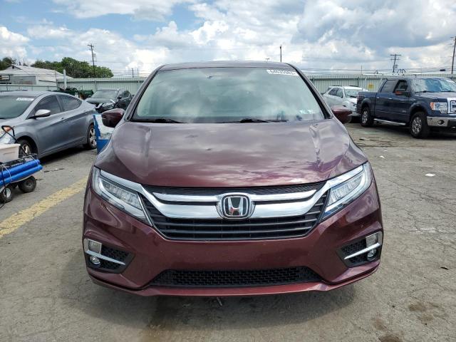 5FNRL6H93JB002249 - 2018 HONDA ODYSSEY ELITE MAROON photo 5