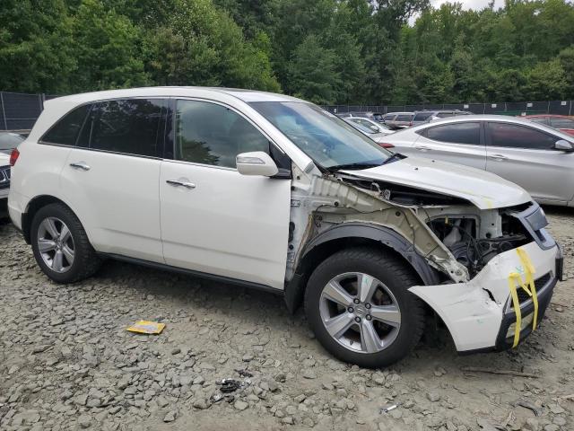 2HNYD2H45CH545924 - 2012 ACURA MDX TECHNOLOGY WHITE photo 4