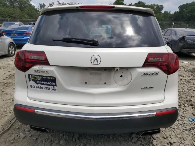 2HNYD2H45CH545924 - 2012 ACURA MDX TECHNOLOGY WHITE photo 6