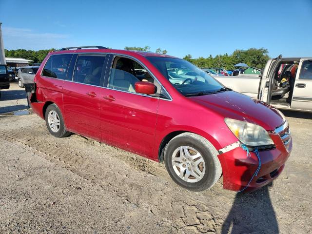 5FNRL38756B090872 - 2006 HONDA ODYSSEY EXL 红色 照片 4