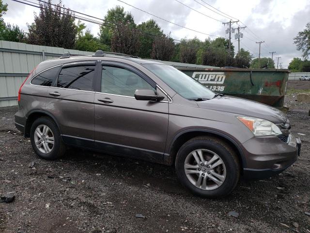 5J6RE4H7XBL043399 - 2011 HONDA CR-V EXL TAN photo 4