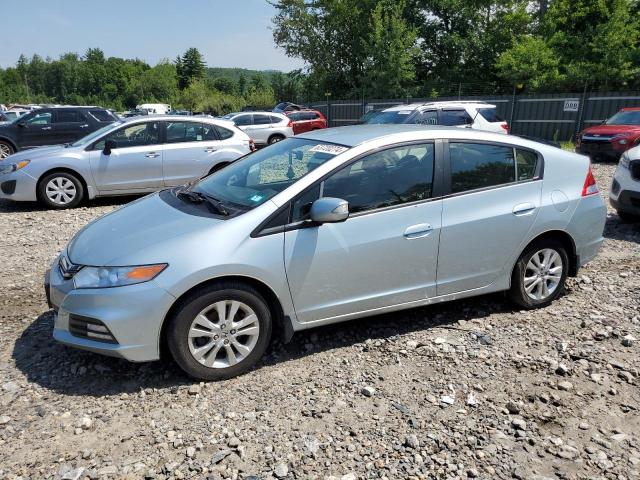 JHMZE2H7XDS003048 - 2013 HONDA INSIGHT EX BLUE photo 1