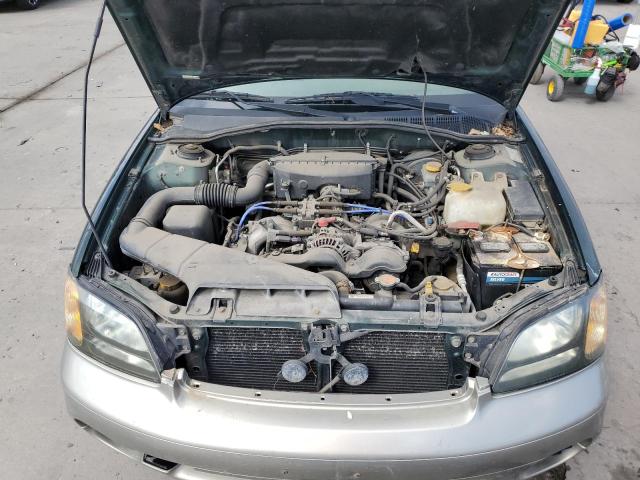 4S3BH675826617538 - 2002 SUBARU LEGACY OUTBACK AWP 绿色 照片 11