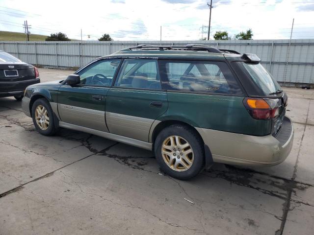 4S3BH675826617538 - 2002 SUBARU LEGACY OUTBACK AWP 绿色 照片 2