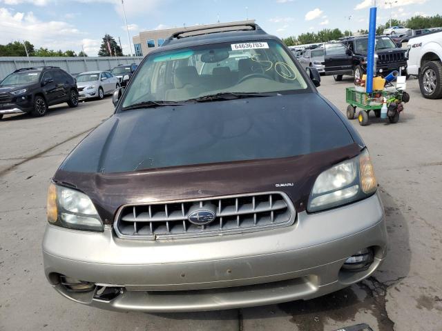 4S3BH675826617538 - 2002 SUBARU LEGACY OUTBACK AWP 绿色 照片 5