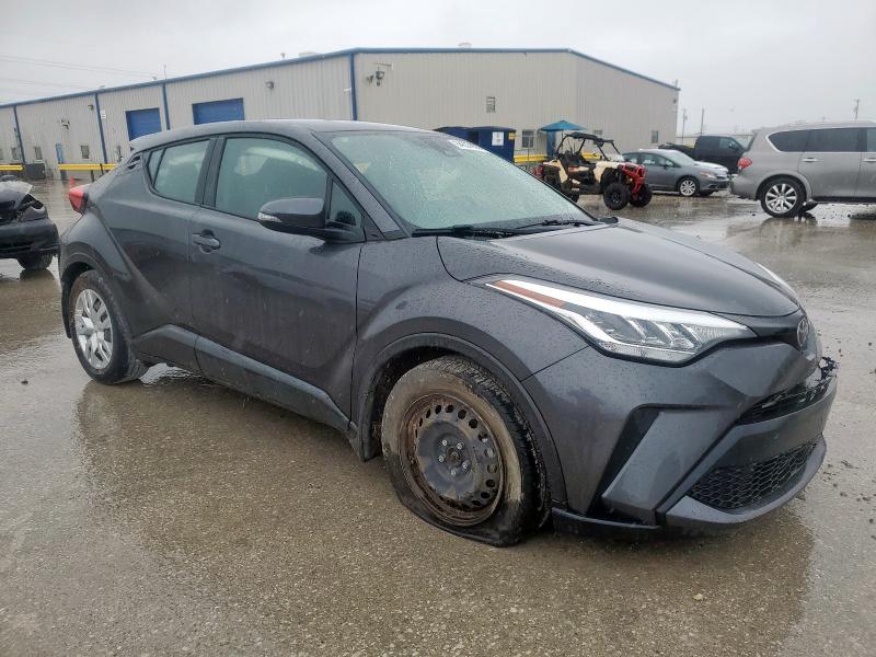 NMTKHMBX1MR135427 - 2021 TOYOTA C-HR XLE CHARCOAL photo 4