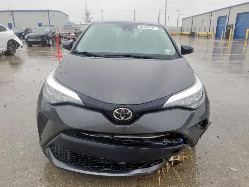 NMTKHMBX1MR135427 - 2021 TOYOTA C-HR XLE CHARCOAL photo 5