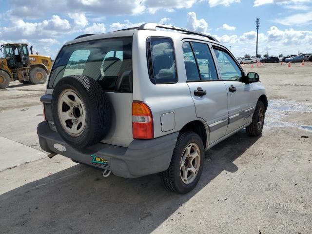 2CNBE13C616960157 - 2001 CHEVROLET TRACKER SILVER photo 4