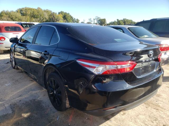 4T1B11HK4JU136672 - 2018 TOYOTA CAMRY L BLACK photo 3