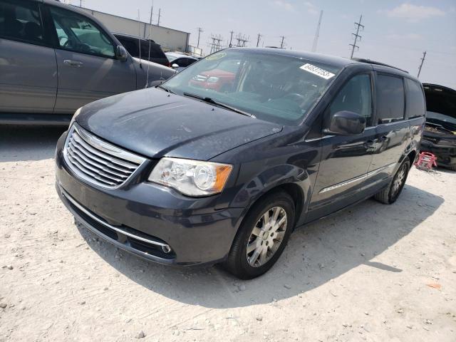 2C4RC1BG3ER165584 - 2014 CHRYSLER TOWN & COU TOURING SILVER photo 1
