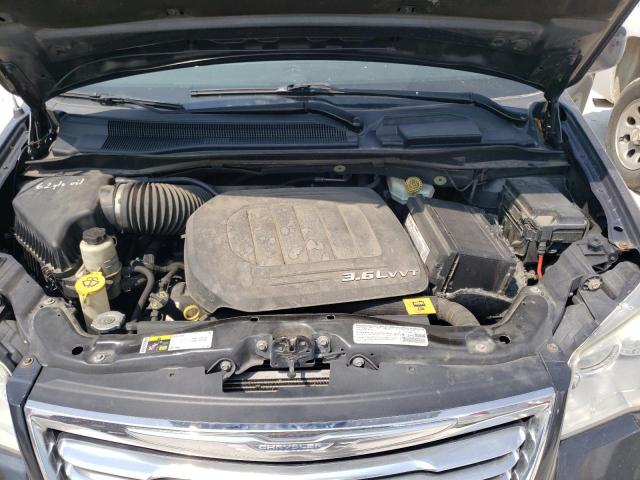 2C4RC1BG3ER165584 - 2014 CHRYSLER TOWN & COU TOURING SILVER photo 12