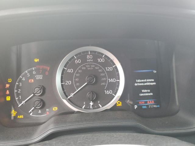 5YFEPMAE3MP184560 - 2021 TOYOTA COROLLA LE RED photo 9