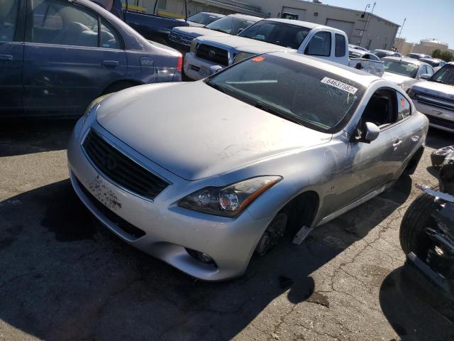 JN1CV6EK1EM113468 - 2014 INFINITI Q60 JOURNEY SILVER photo 1