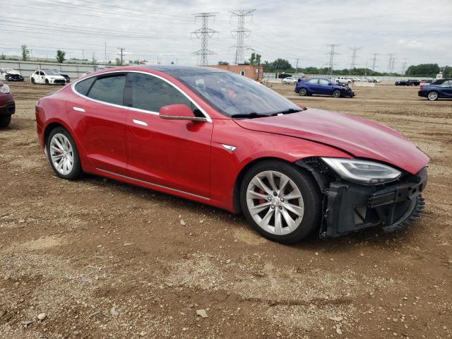 5YJSA1E26GF139101 - 2016 TESLA MODEL S Qırmızı foto 4