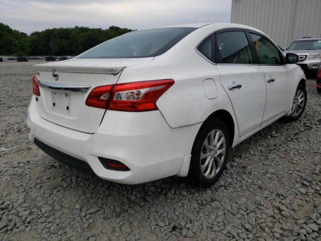 3N1AB7AP4HY262305 - 2017 NISSAN SENTRA S WHITE photo 3