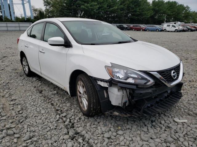 3N1AB7AP4HY262305 - 2017 NISSAN SENTRA S WHITE photo 4