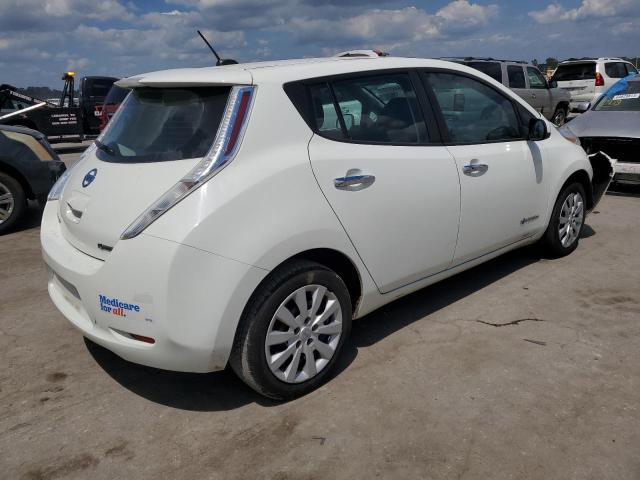 1N4BZ0CP5HC301693 - 2017 NISSAN LEAF S WHITE photo 3