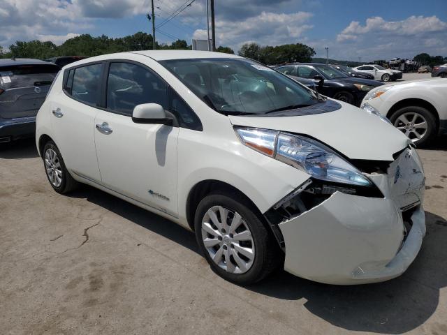 1N4BZ0CP5HC301693 - 2017 NISSAN LEAF S WHITE photo 4