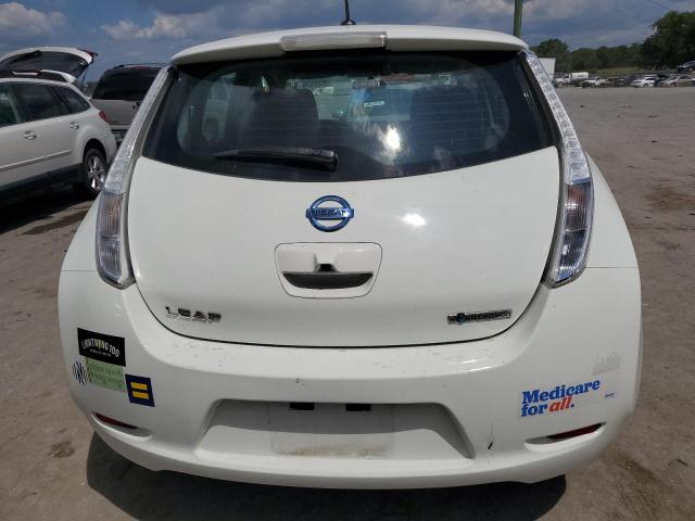 1N4BZ0CP5HC301693 - 2017 NISSAN LEAF S WHITE photo 6