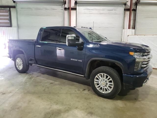 2GC4YREY1N1245737 - 2022 CHEVROLET SILVERADO K2500 HIGH COUNTRY BLUE photo 4