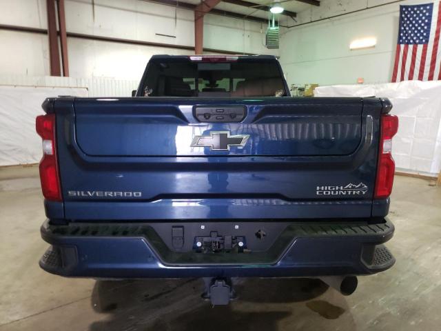 2GC4YREY1N1245737 - 2022 CHEVROLET SILVERADO K2500 HIGH COUNTRY BLUE photo 6