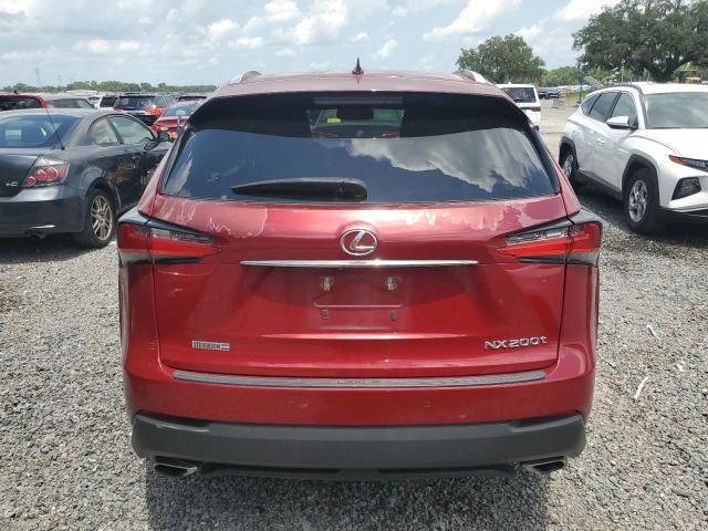 JTJBARBZ0F2027361 - 2015 LEXUS NX 200T RED photo 6