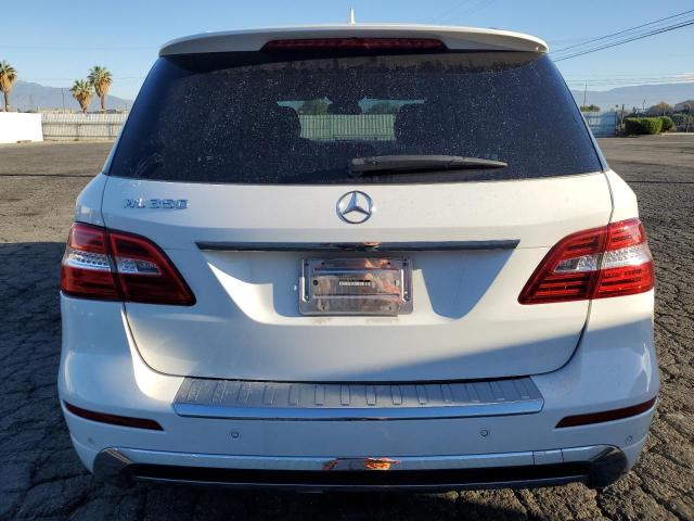 4JGDA5JB2FA548236 - 2015 MERCEDES-BENZ ML 350 WHITE photo 6