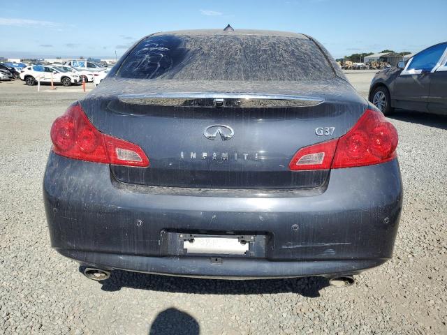 JN1CV6APXBM509461 - 2011 INFINITI G37 BASE GRAY photo 6