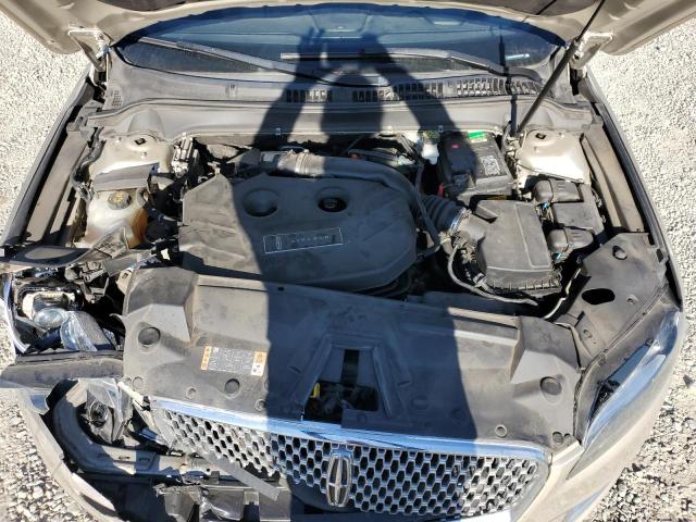 3LN6L5E96HR665708 - 2017 LINCOLN MKZ RESERVE ბეჟი ფოტო 11