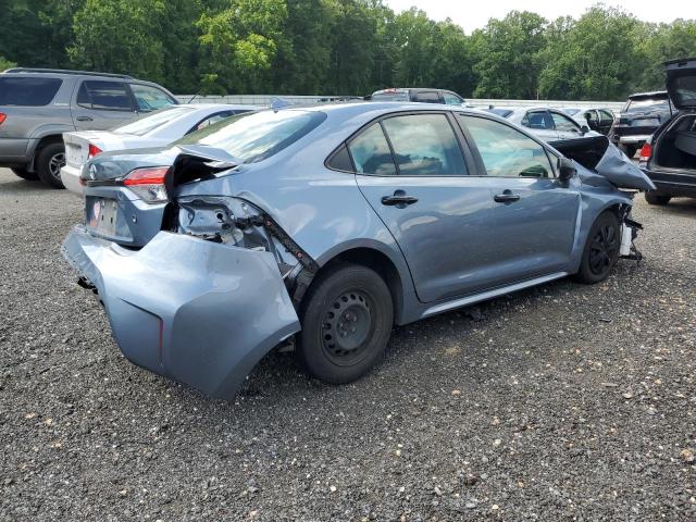 JTDDPRAE8LJ031796 - 2020 TOYOTA COROLLA L BLUE photo 3