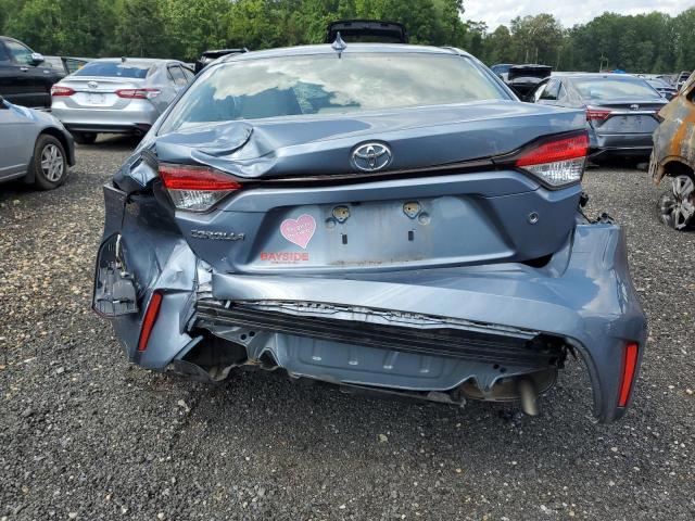 JTDDPRAE8LJ031796 - 2020 TOYOTA COROLLA L BLUE photo 6