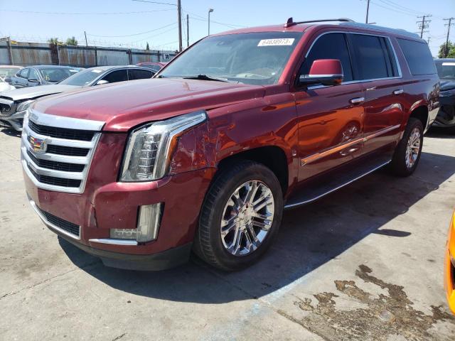 1GYS3HKJ0GR156494 - 2016 CADILLAC ESCALADE ESV LUXURY BURGUNDY photo 1