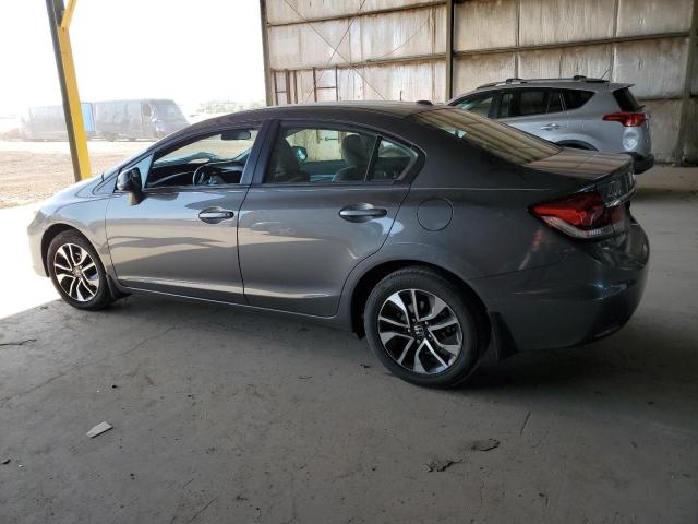2HGFB2F91DH515582 - 2013 HONDA CIVIC EXL GRAY photo 2
