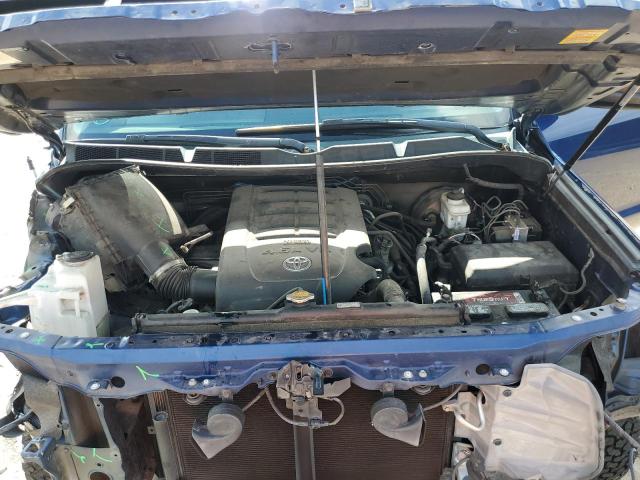 5TFRM5F15FX087970 - 2015 TOYOTA TUNDRA DOUBLE CAB SR/SR5 BLUE photo 11