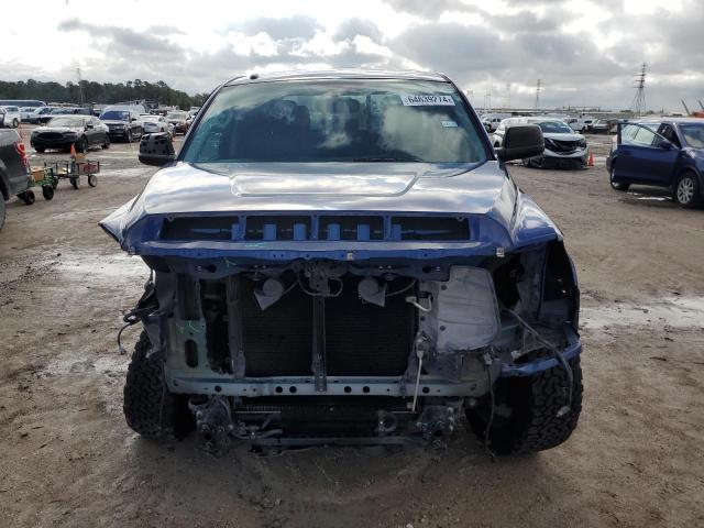 5TFRM5F15FX087970 - 2015 TOYOTA TUNDRA DOUBLE CAB SR/SR5 BLUE photo 5