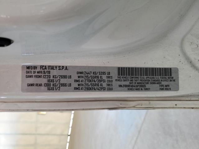 ZFBHRFAB4L6P38805 - 2020 RAM PROMASTER 白色 照片 14