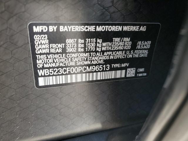 WB523CF00PCM96513 - 2023 BMW IX XDRIVE50 BLUE photo 14